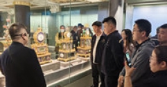 【市城市燃熱集團(tuán)富泰熱力】觀賞精美文物 厚植家園情懷 光明分公司、長(zhǎng)輸公司黨支部組織黨員參觀“鐘鳴盛世”展